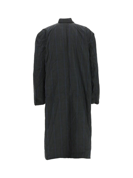 FW22 Grey Raincoat for Men by Balenciaga