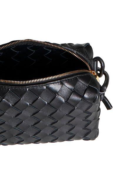 Túi xách tay mini màu nâu Bottega Veneta - bộ sưu tập FW23