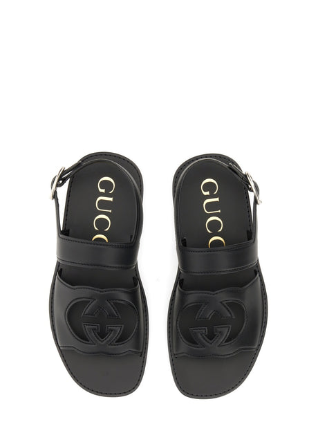 GUCCI Cross GG Sandal for Men