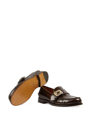 GUCCI Men's Nightcocoa Leather Moccasins for SS23