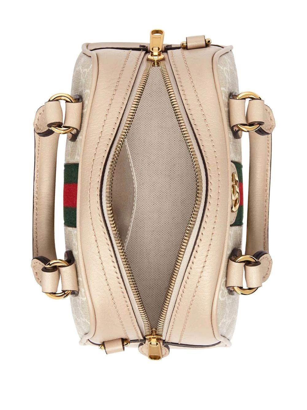 GUCCI Tan Top-Handle Mini Handbag for Women, 100% Genuine Leather - SS23 Collection