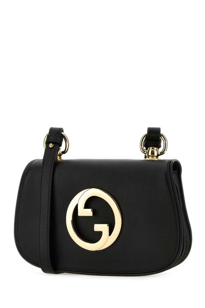 تناغم الأناقة: حقيبة جوتشي الصغيرة بتصميم بلوندي للمرأة باللون الأسود (FW24)