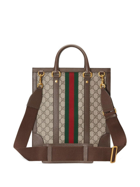 GG Supreme Canvas Men's Handbag by Gucci