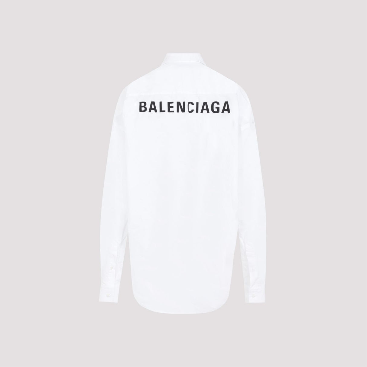 BALENCIAGA White Cocoon Shirt for Women | SS24 Collection