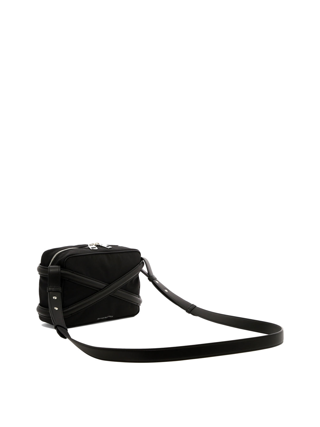 ALEXANDER MCQUEEN 24SS Black Men's Shoulder Messenger Bag