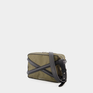 ALEXANDER MCQUEEN Tan Crossbody Camera Bag for Men