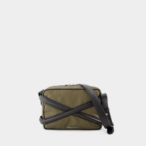 ALEXANDER MCQUEEN Tan Crossbody Camera Bag for Men