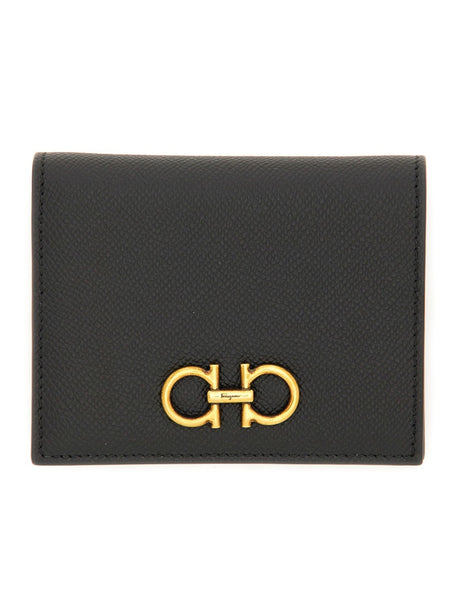 FERRAGAMO Mini Gancini Hook Wallet