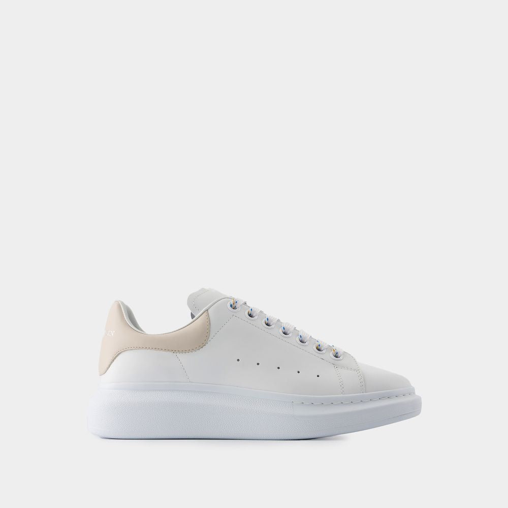 ALEXANDER MCQUEEN Oversized White Sneakers for Men in SS24 Collection