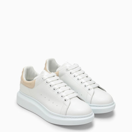 ALEXANDER MCQUEEN Stylish Mixed Colour Leather Sneakers for Men