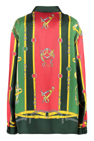 GUCCI Multicolor Printed Silk Shirt for Women