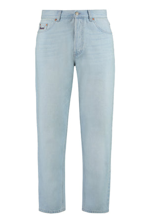 GUCCI Stylish Light Blue Carrot Pants for Men - SS23 Collection