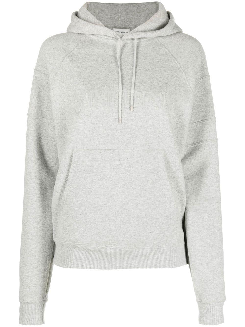 Gris Chine Cotton Hoodie for Women - FW23 Collection