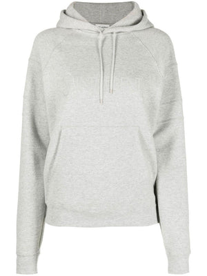 Gris Chine Cotton Hoodie for Women - FW23 Collection