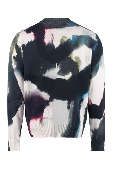 Men's Putty Multicolor Crewneck Sweater