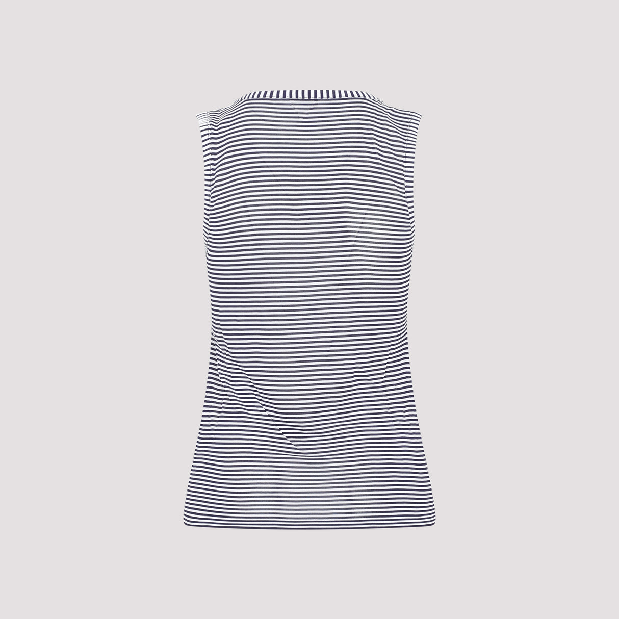 Blue Viscose Tank Top for Women - SS23 Collection