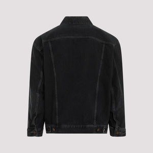 SAINT LAURENT Men's Black Denim Jacket - SS24