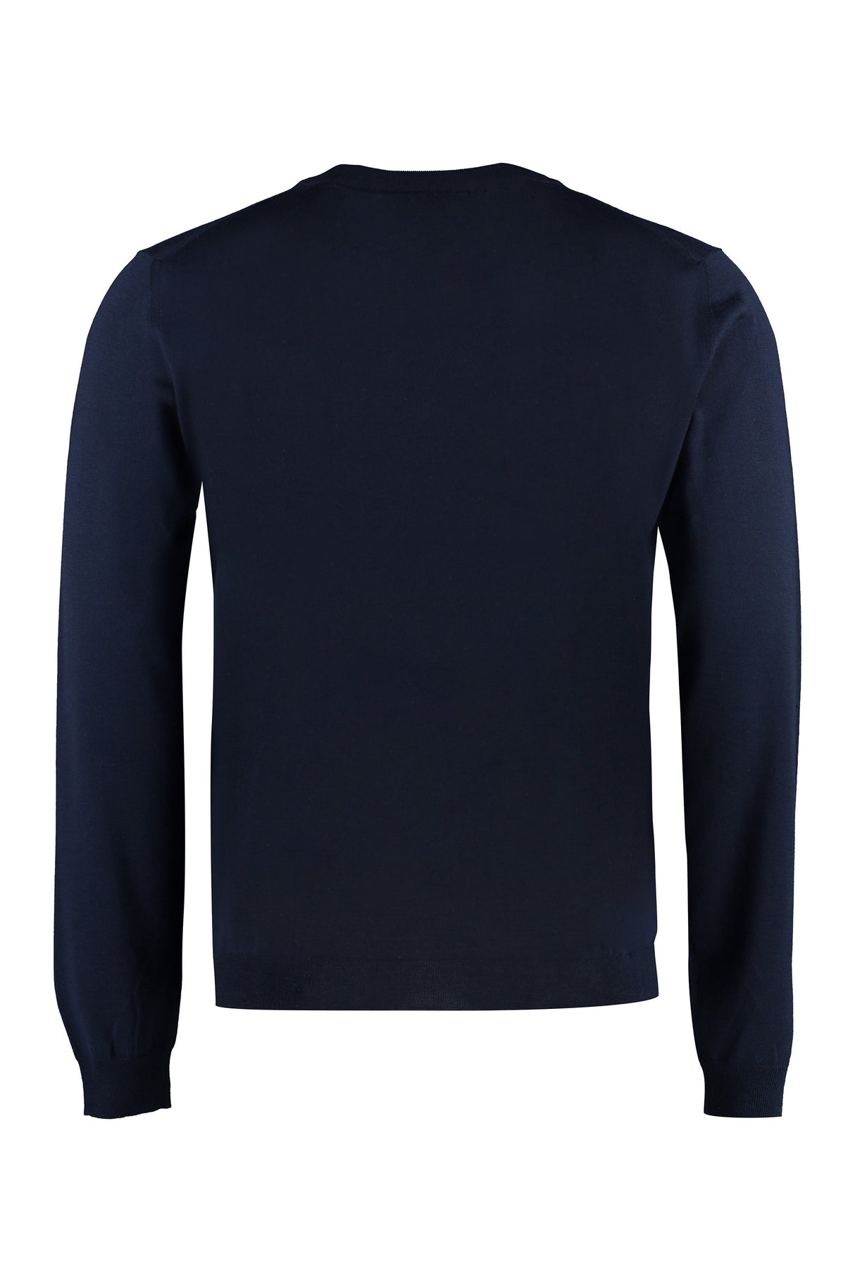 GUCCI Blue Wool Horsebit Crewneck Jumper for Men