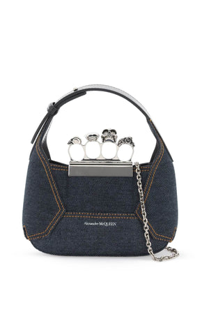 Hobo Handbag with Swarovski Rings - FW23 Collection