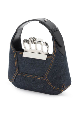 Blue Jewelled Hobo Handbag - FW23 Collection