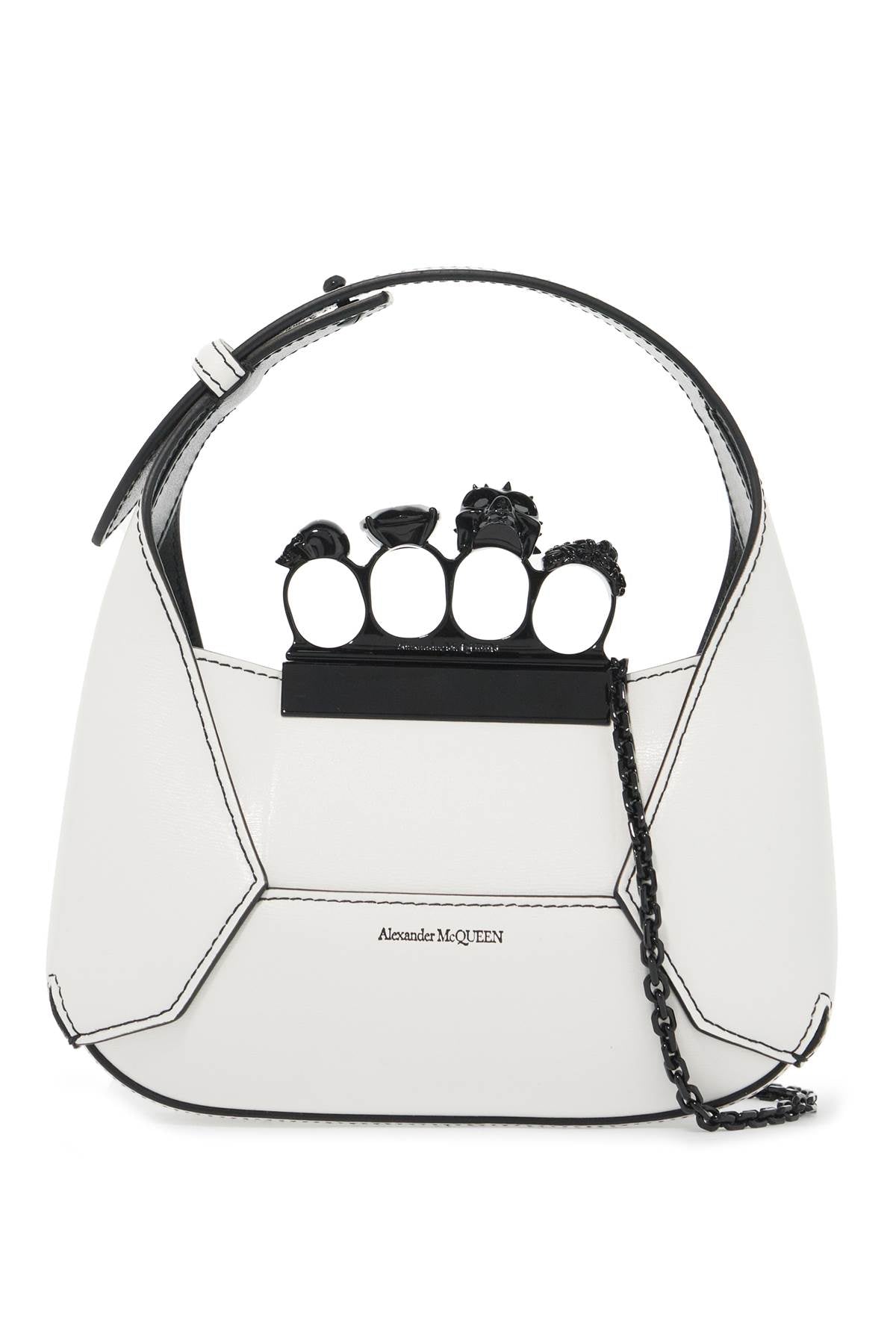 ALEXANDER MCQUEEN Jewelled Mini Hobo Handbag