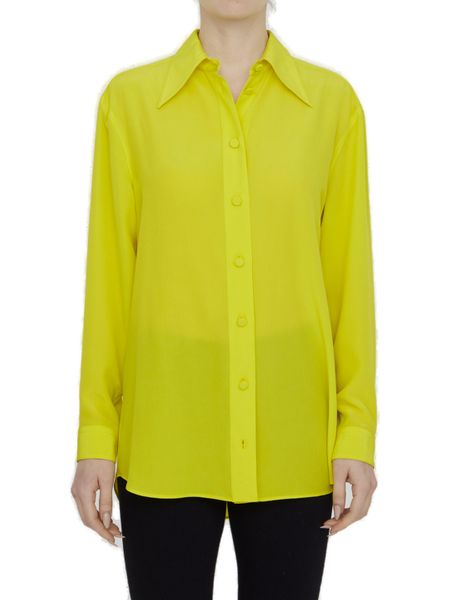 Effortless Sophistication: A Must-Have Gucci Cotton Olive Shirt for Fashionable Summer Wear