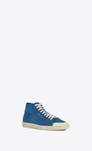 Navy Classic Nylon Sneakers for Men - FW23 Collection