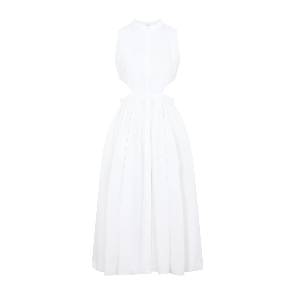 ALEXANDER MCQUEEN Stylish White Day Dress for Women - Perfect Addition to Your SS23 Wardrobe