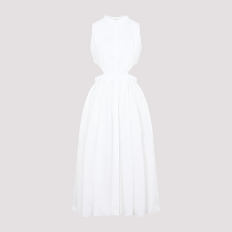 ALEXANDER MCQUEEN Stylish White Day Dress for Women - Perfect Addition to Your SS23 Wardrobe