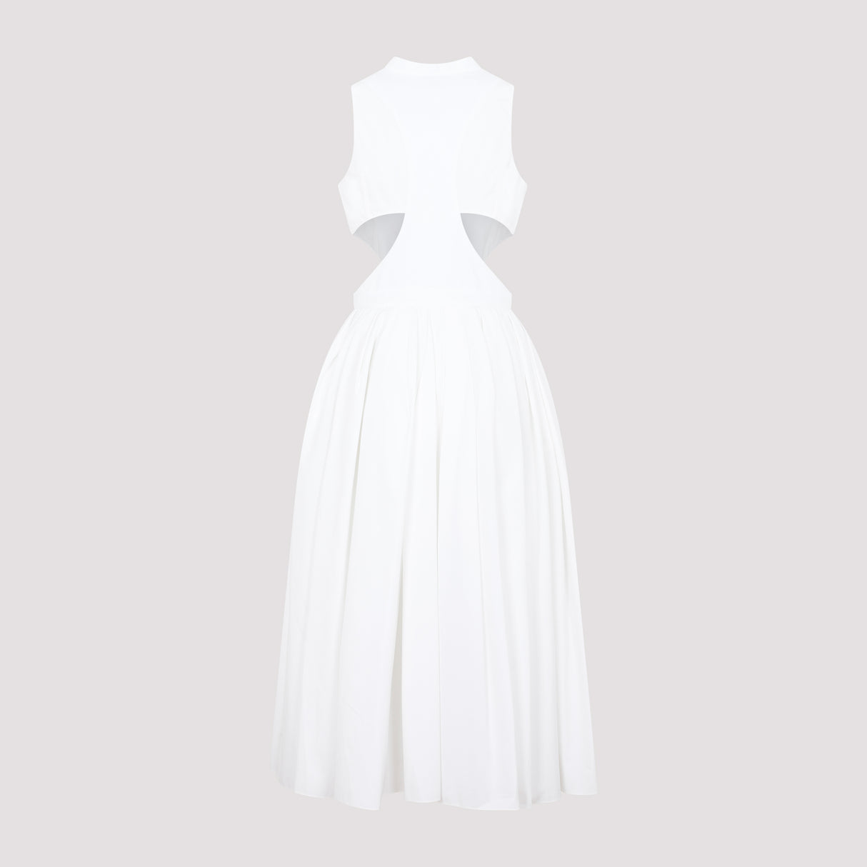 ALEXANDER MCQUEEN Stylish White Day Dress for Women - Perfect Addition to Your SS23 Wardrobe