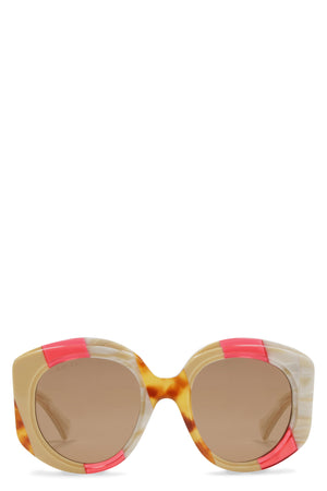 GUCCI Oversized Colored Sunglasses for Women - SS23 Collection