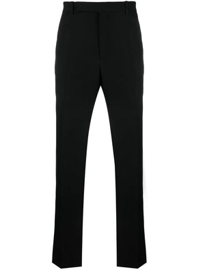 SAINT LAURENT Men's Black Tailored Pants for FW23