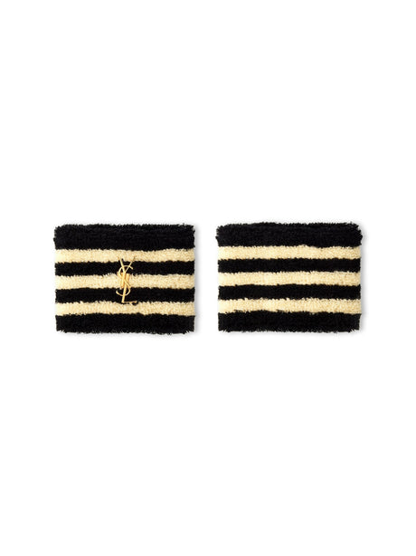 SAINT LAURENT YSL Logo Mini Cuffs