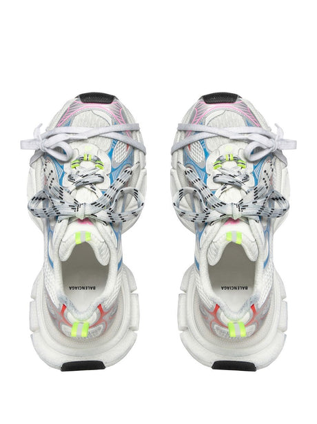 Giày Sneaker 3XL Có Chi Tiết Ren Màu Trắng Cho Nam - Bền Vững và Thời Trang