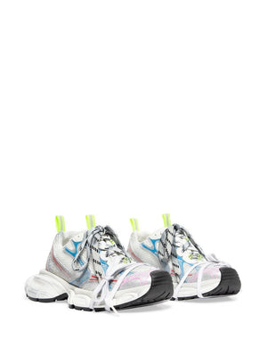 حذاء سنيكرز بتفاصيل دانتيل مقاس 3XL لون أبيض للرجال - مستدام وأنيق