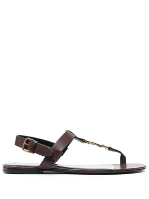 SAINT LAURENT Trendy Men's T.MORO Cassandra Sandals for FW23