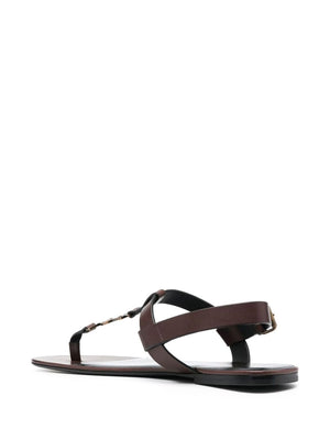 SAINT LAURENT Trendy Men's T.MORO Cassandra Sandals for FW23