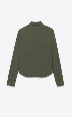 Women's Military Shirt from SS23 - SAINT LAURENT