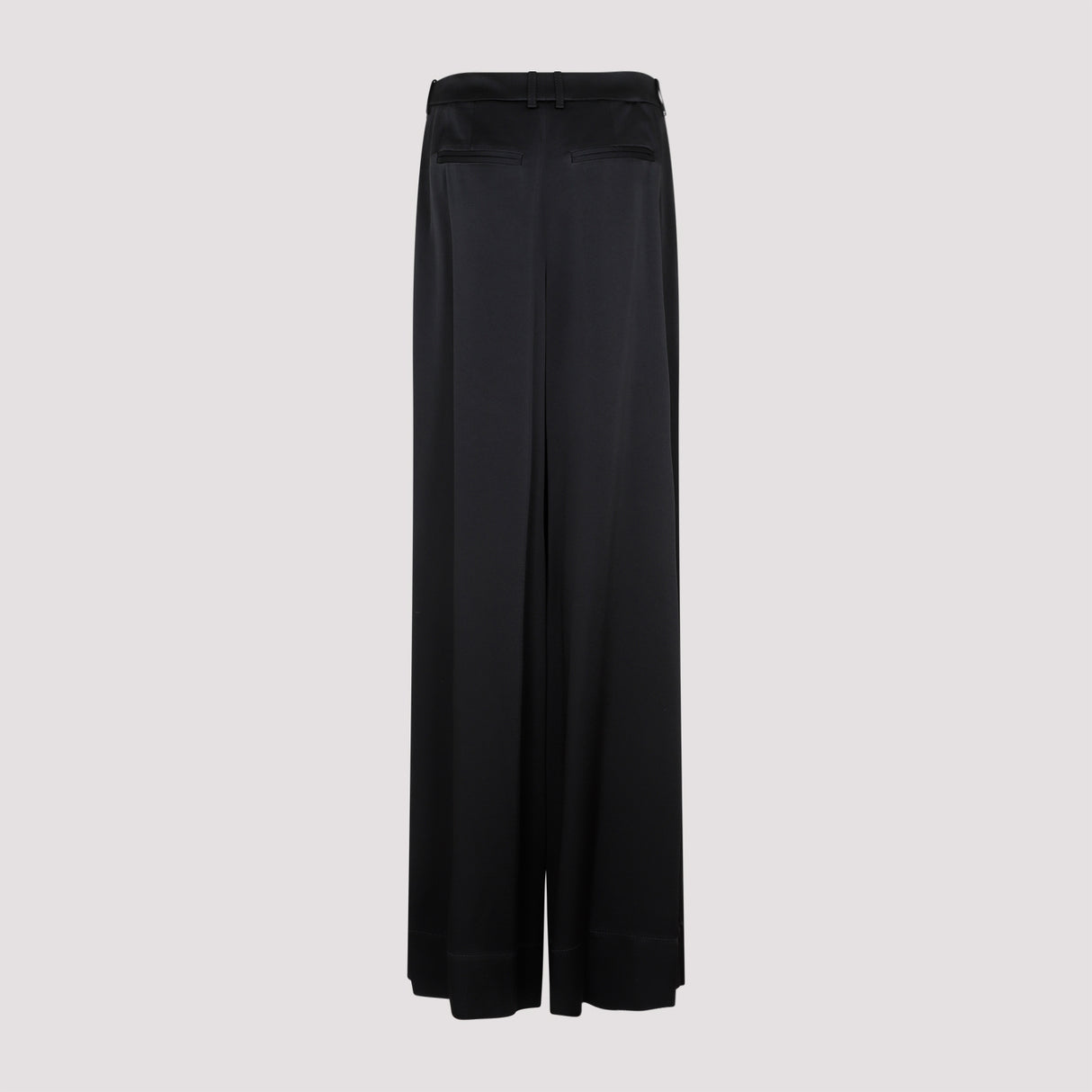 SAINT LAURENT Loose Fit Black Pants for Women - SS23 Collection