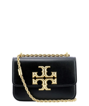 TORY BURCH Eleonor Small Black Leather Crossbody Bag for Women