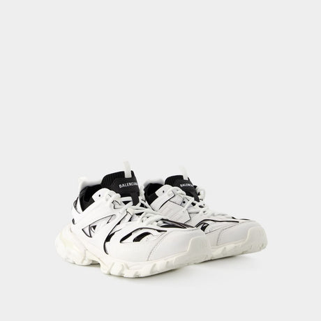 BALENCIAGA FW23 Unisex White Track Sock Sneakers