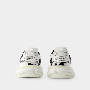 BALENCIAGA FW23 Unisex White Track Sock Sneakers