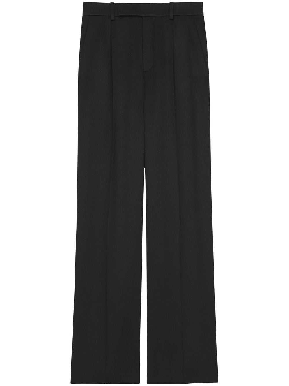 Stylish Black Satin Flared Pants for Women