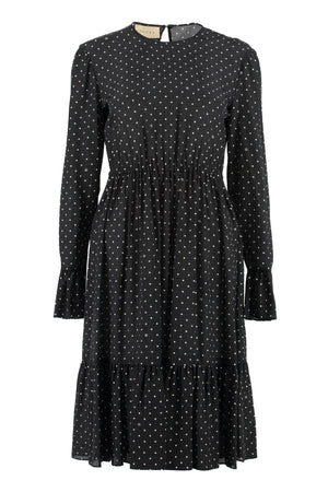 GUCCI Silk Polka-Dot Mini Dress for Women