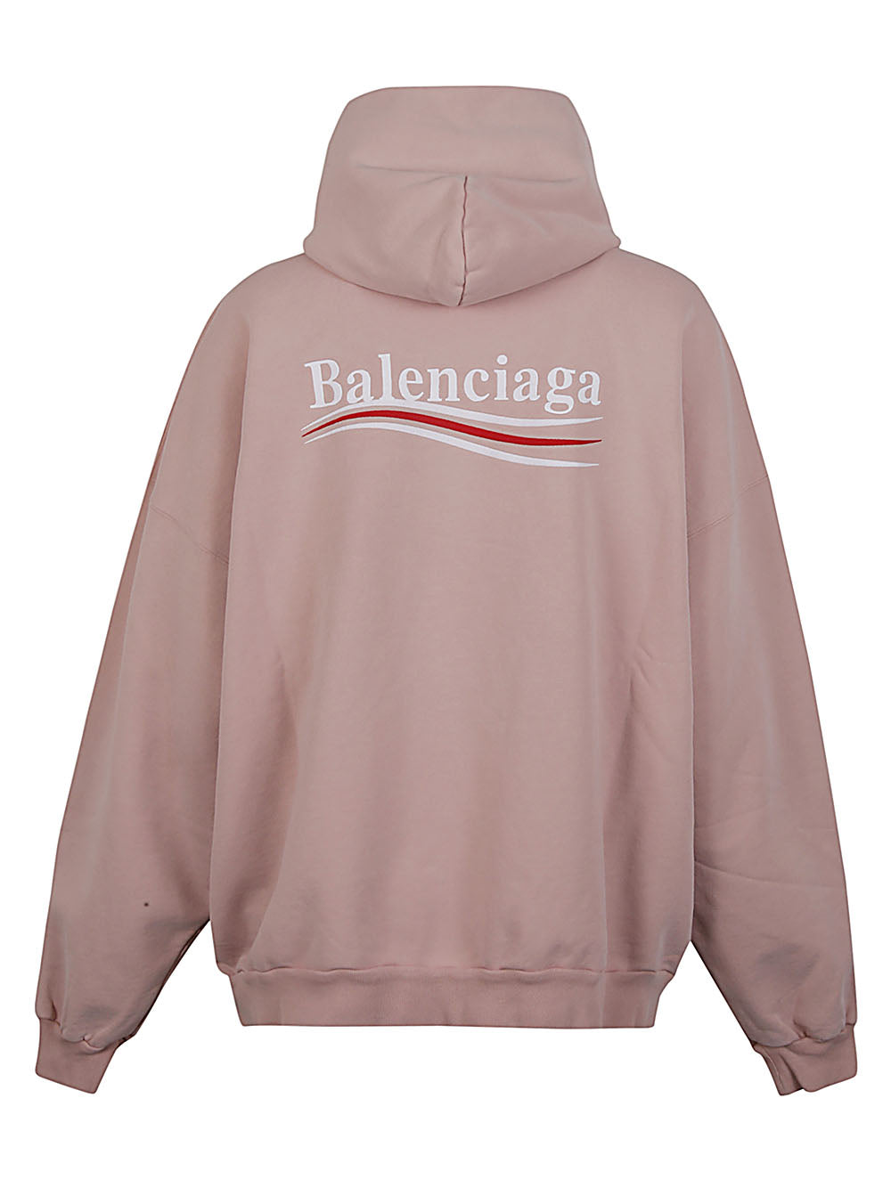 BALENCIAGA Pink Hoodie for Women - Trendy 24SS Fashion Item