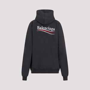 BALENCIAGA Men's Embroidered Mini Hoodie