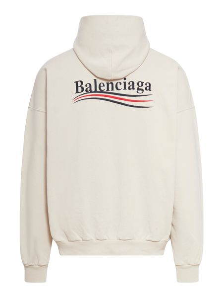 BALENCIAGA Men's Embroidered Mini Hoodie