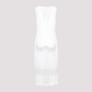 White Crystal Dress for Women - SS23 Collection