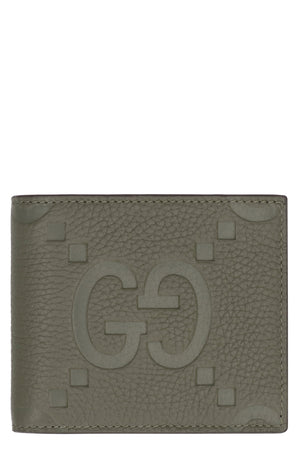 GUCCI Men's Jumbo GG Print Leather Wallet for FW23