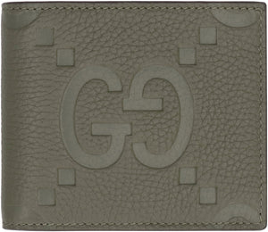 GUCCI Men's Jumbo GG Print Leather Wallet for FW23